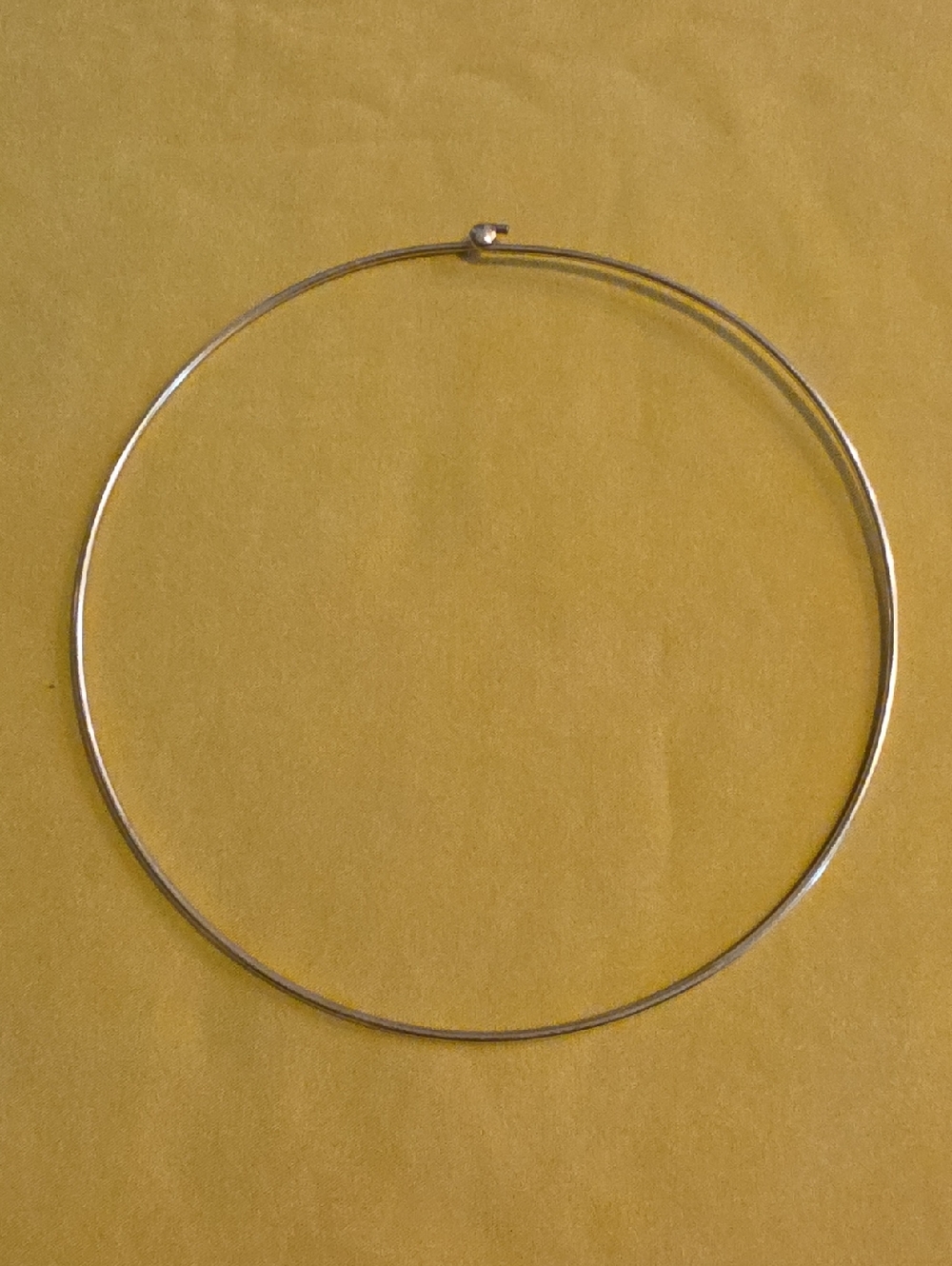 Vintage Winard Brand Gold -Tone, Possibly Gold Filled Ladies Hoop Choker